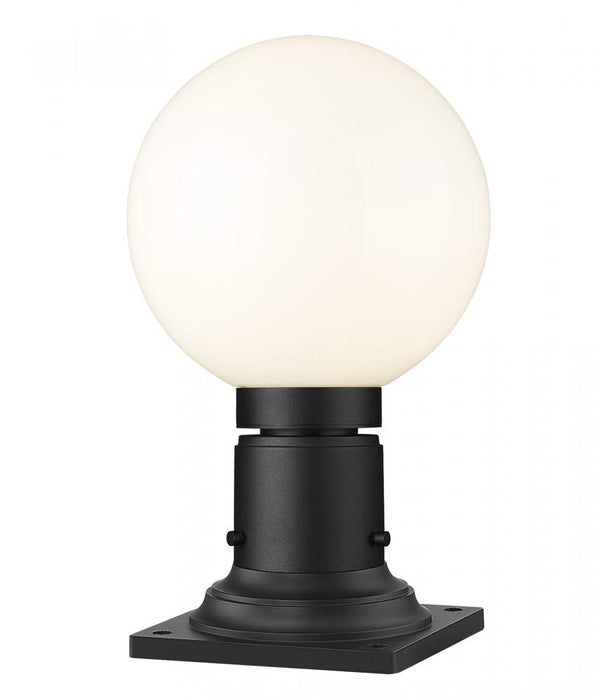 1 Light Outdoor Pier Mounted Fixture | 597PHM-533PM-BK