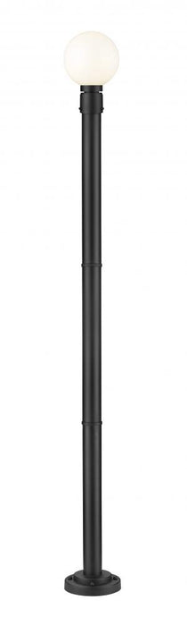 1 Light Outdoor Post Mounted Fixture | 597PHM-567P-BK