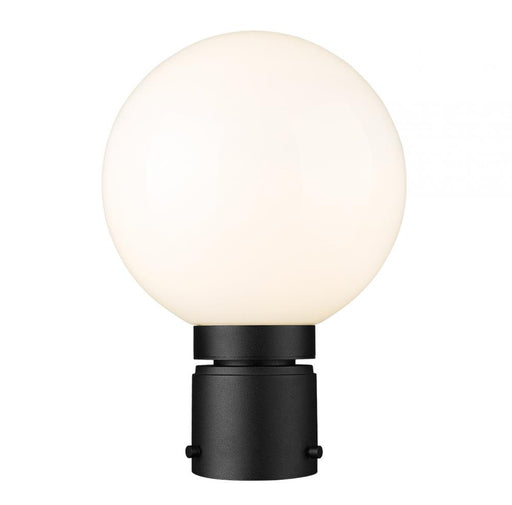 1 Light Outdoor Post Mount Fixture | 597PHM-BK