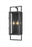 2 Light Outdoor Wall Light | 598M-BK