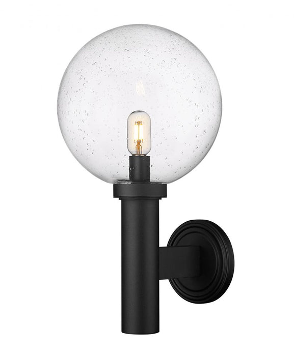 1 Light Outdoor Wall Light | 599B-BK