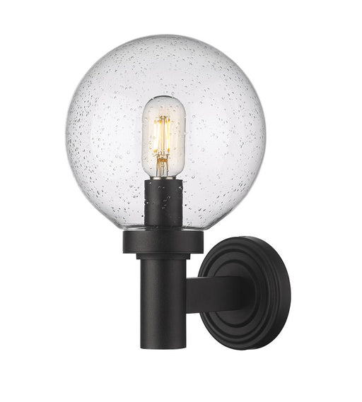 1 Light Outdoor Wall Light | 599M-BK