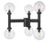 6 Light Outdoor Post Mount Fixture | 599MP6-BK