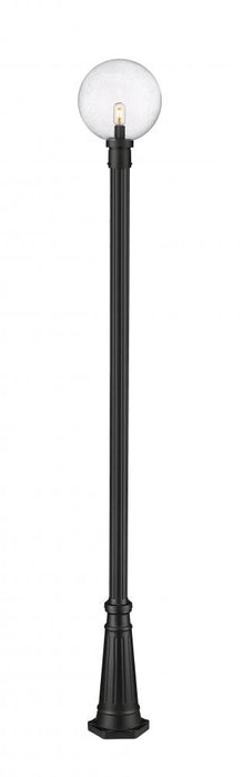1 Light Outdoor Post Mounted Fixture | 599PHB-519P-BK