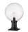 1 Light Outdoor Pier Mounted Fixture | 599PHB-533PM-BK