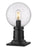 1 Light Outdoor Pier Mounted Fixture | 599PHM-533PM-BK