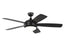 Discus 52" Ceiling Fan | 5DIW52BKD