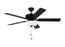Linden 52" Ceiling Fan | 5LD52MBKD