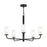 Mack Five-light Chandelier With Layered Glass Shades | P400475-31M