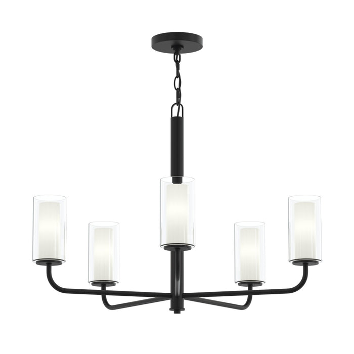 Mack Five-light Chandelier With Layered Glass Shades | P400475-31M