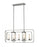5 Light Linear Chandelier | 6000-5L-BN