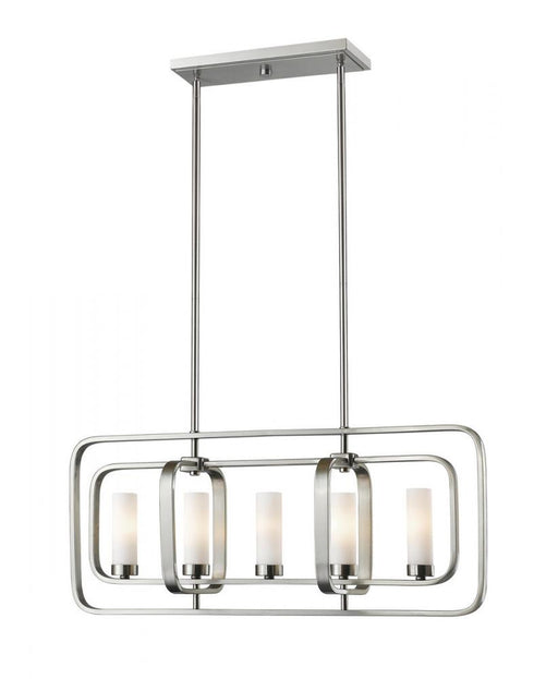 5 Light Linear Chandelier | 6000-5L-BN