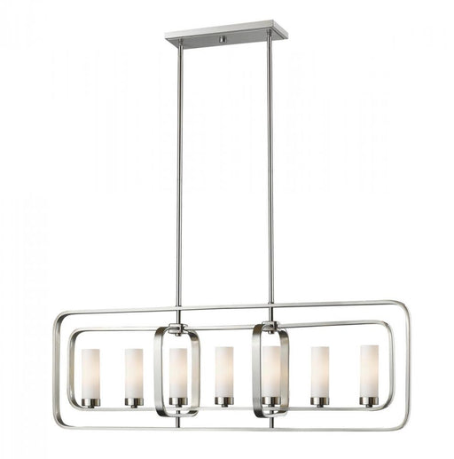 7 Light Linear Chandelier | 6000-7L-BN