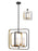 4 Light Pendant | 6000SFC-BZGD