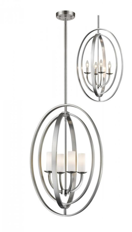 4 Light Chandelier | 6004-4L-BN