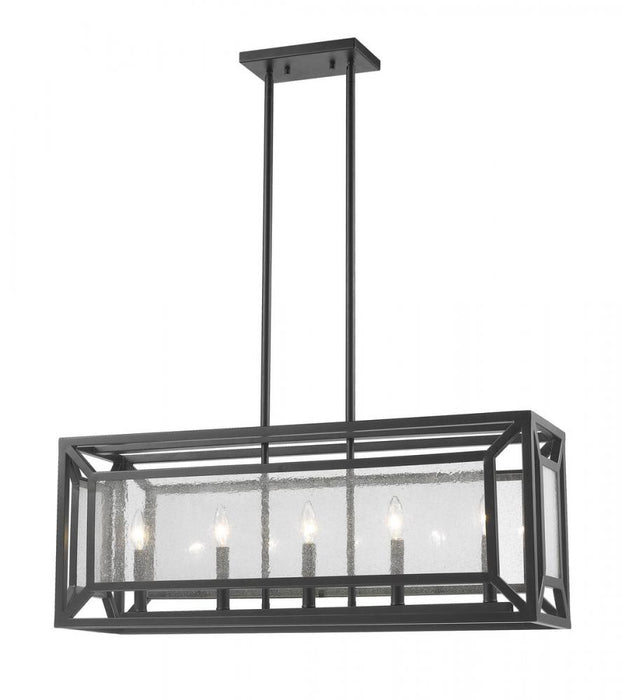5 Light Linear Chandelier | 6005-33BRZ