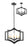 5 Light Chandelier | 6008-5BRZ