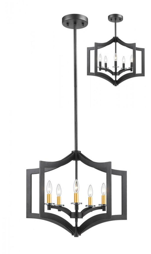 5 Light Chandelier | 6008-5BRZ