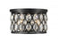 4 Light Flush Mount | 6010F15MB