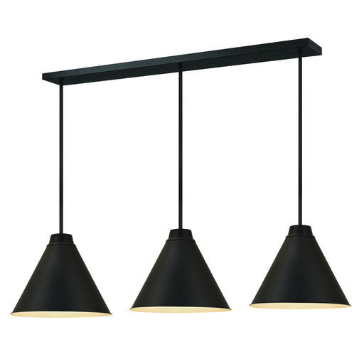 3 Light Pendant | 6011P18-3L-MB