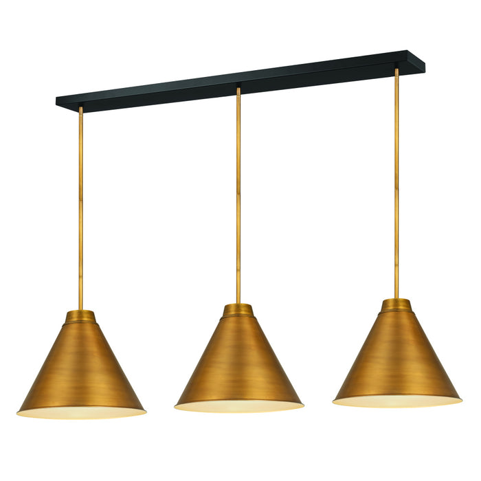 3 Light Pendant | 6011P18-3L-RB