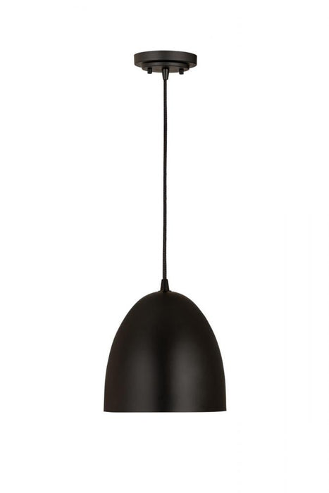 1 Light Pendant | 6012P9-SBK