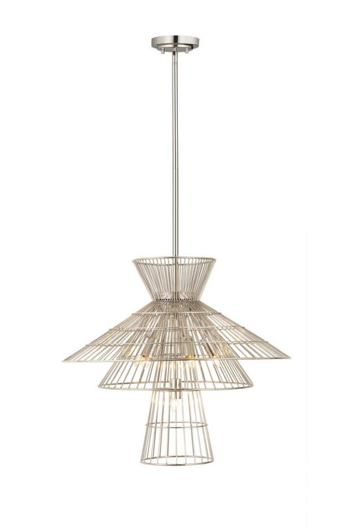 6 Light Chandelier | 6015-6PN