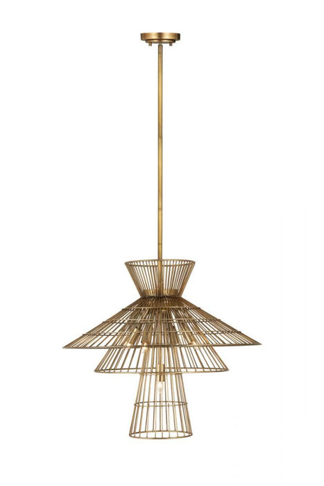 6 Light Chandelier | 6015-6RB