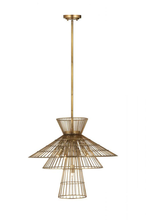 6 Light Chandelier | 6015-6RB