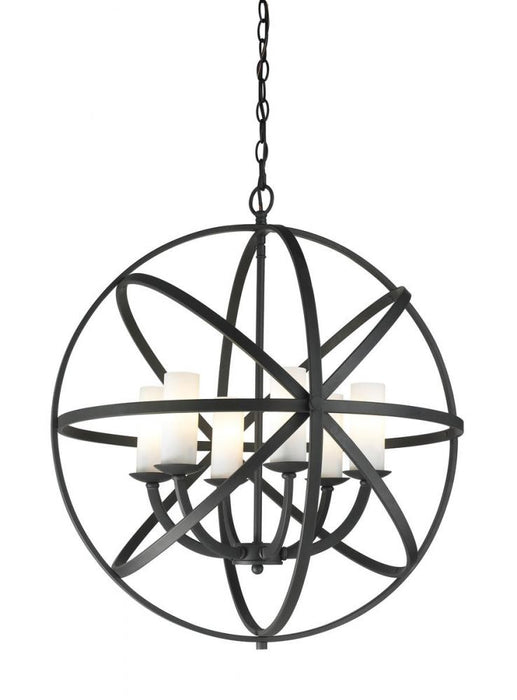6 Light Chandelier | 6017-6L-BRZ