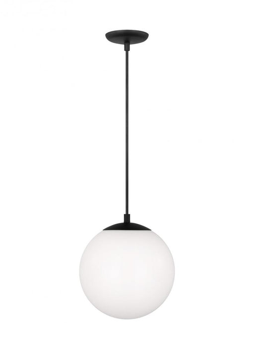Leo - Hanging Globe Medium One Light Pendant With White Glass | 6020-112