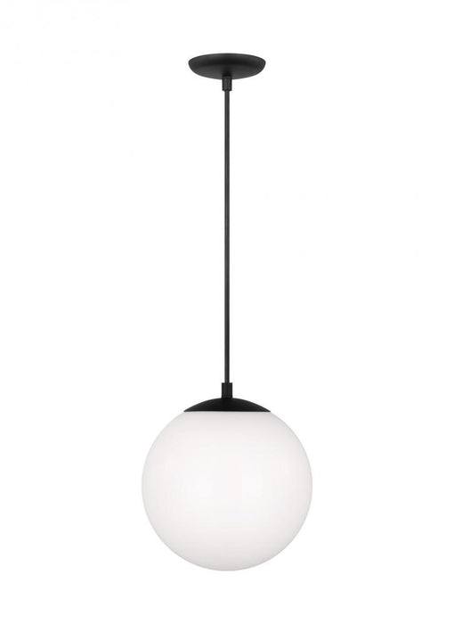 Leo - Hanging Globe Medium One Light Pendant With White Glass | 6020EN3-112