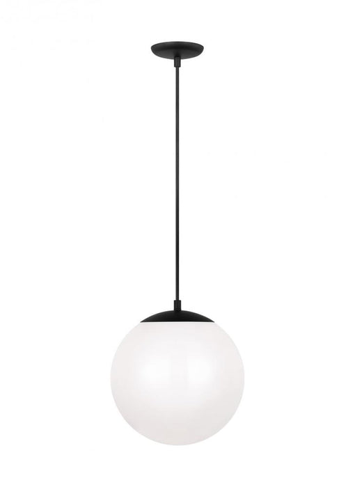 Visual Comfort & Co. Studio Collection Large One Light Pendant with White Glass