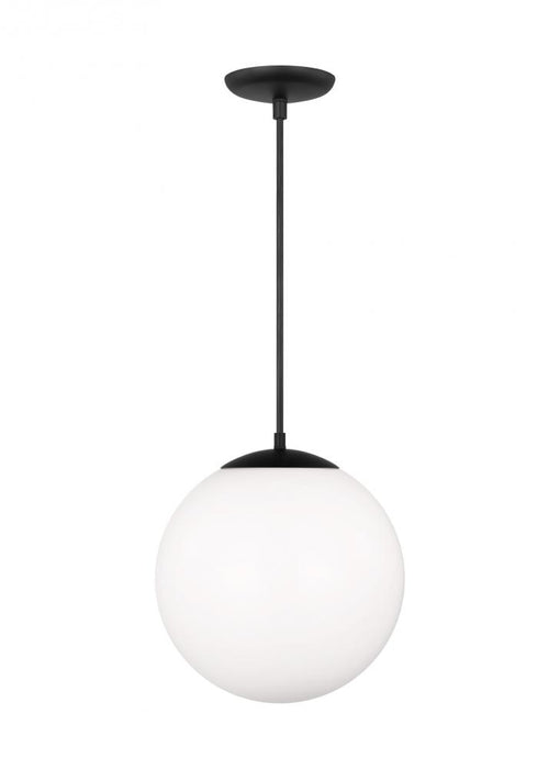 Visual Comfort & Co. Studio Collection Extra Large One Light Pendant with White Glass