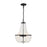Rylee 14'' Matte Black Chandelier | 603-MK