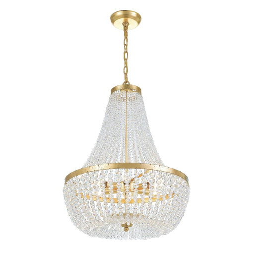 Rylee 18.75'' Antique Gold Chandelier | 608-GA