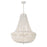 Rylee 8 Light Matte White Chandelier | 609-MT