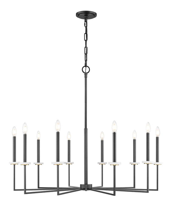 10 Light Chandelier | 6100-10MB