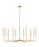 10 Light Chandelier | 6100-10MGLD
