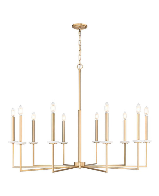 10 Light Chandelier | 6100-10MGLD