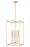 6 Light Chandelier | 6100-32MGLD