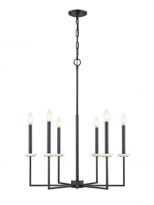 6 Light Chandelier | 6100-6MB