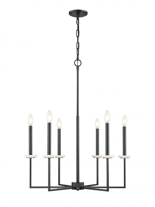 6 Light Chandelier | 6100-6MB