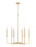 6 Light Chandelier | 6100-6MGLD