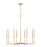 8 Light Chandelier | 6100-8MGLD