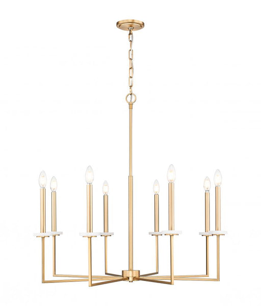 8 Light Chandelier | 6100-8MGLD