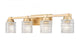 4 Light Vanity | 6101-4V-MGLD
