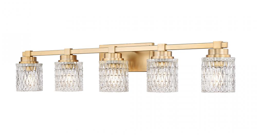 5 Light Vanity | 6101-5V-MGLD