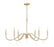 6 Light Chandelier | 6103-45MGLD