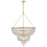 Crystorama Rylee 12 Light Antique Gold Chandelier